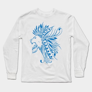 Lion_blues Long Sleeve T-Shirt